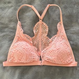 Salmon Victorias Secret Bralette-size lg